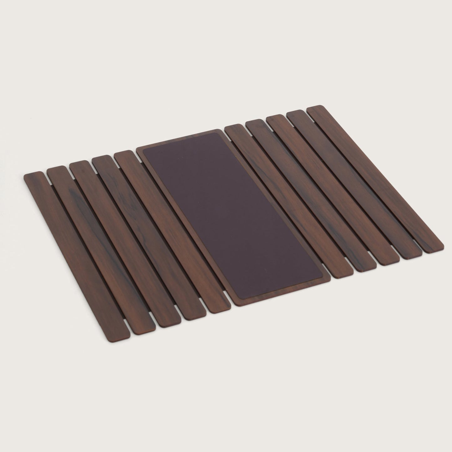 Baskora Elegant Flexible Sofa Armrest Tray Brown
