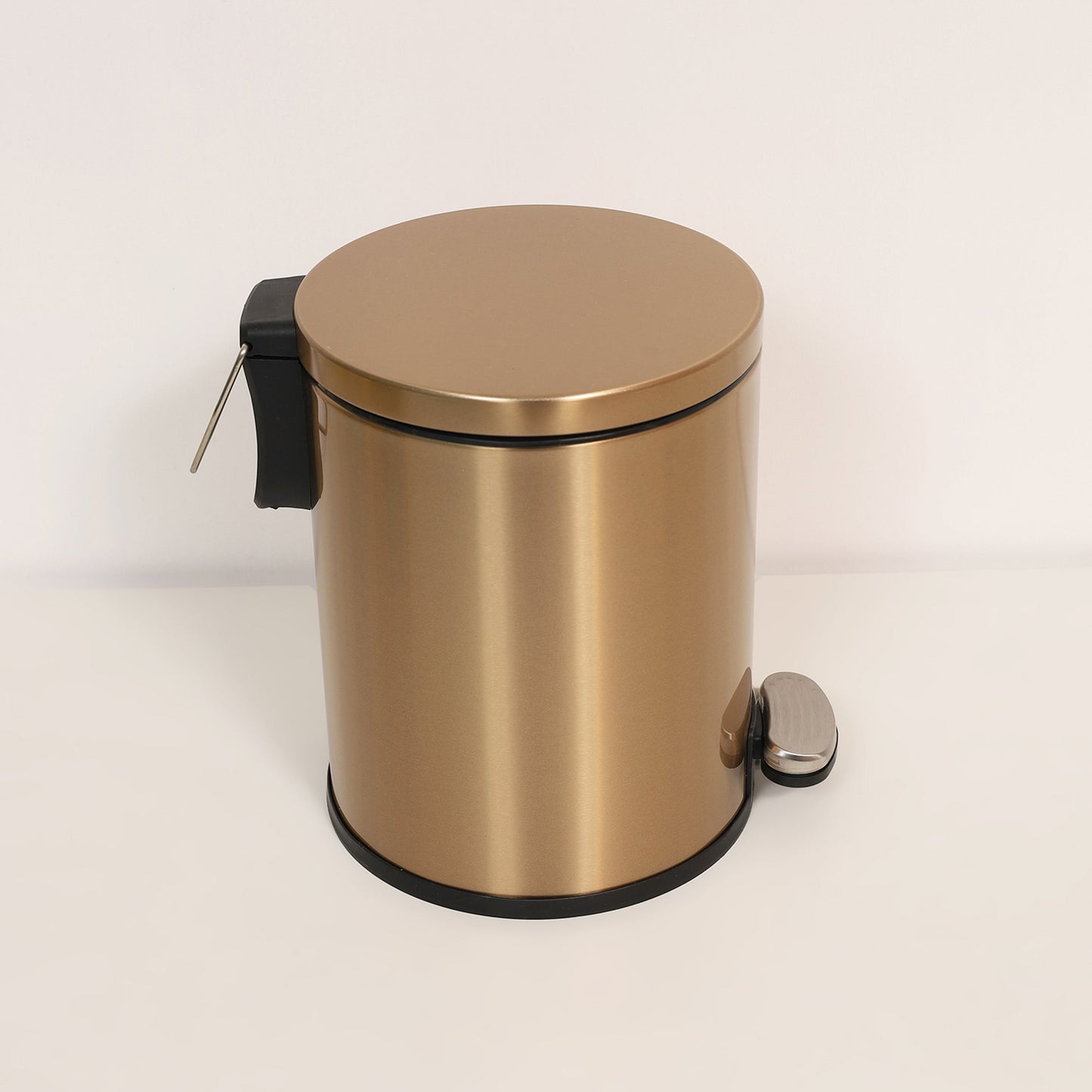 Baskora Pedal Ss Trash Can | Soft Close Dustbin | Gold