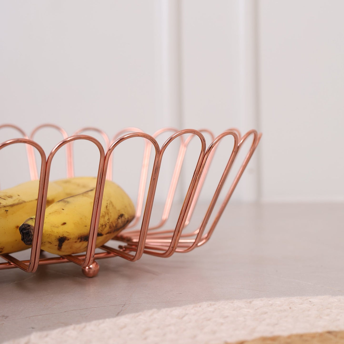 Baskora Wire Metal Basket - Copper